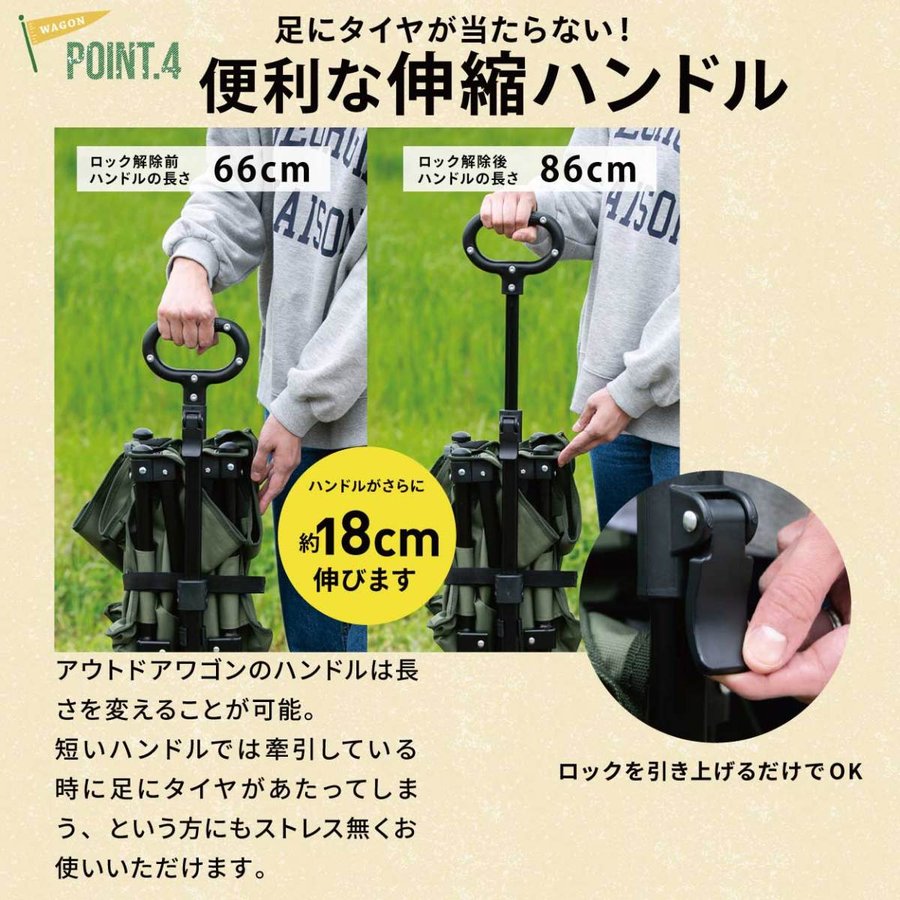 【訳あり品】キャリーワゴン ウルコナ Ulkona アウトドアワゴン